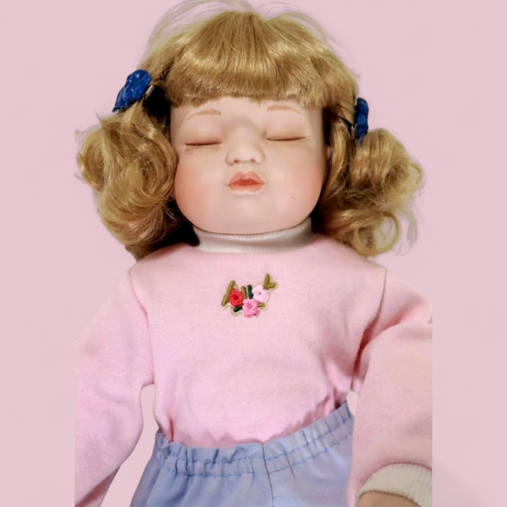 RARE Vintage Hamilton 14-in Porcelain Doll